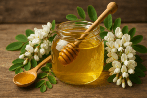 Propiedades y beneficios de la miel de acacia ecológica