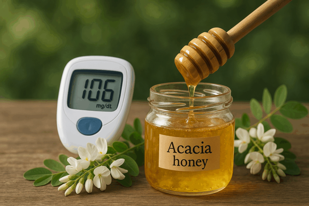 Miel de acacia Panal de miel