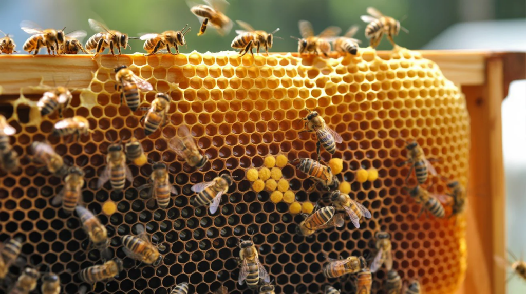 producción de miel natural