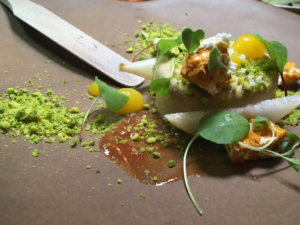 Integración de miel y chocolate orgánicos en cocina verde