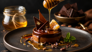 Miel y chocolate en cocina creativa moderna: sabores innovadores y experiencias gourmet