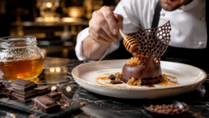 Cómo Utilizar Miel y Chocolate para Realzar Sabores en la Alta Cocina