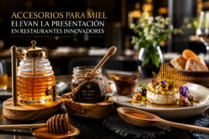 Cómo los accesorios para miel elevan la presentación en restaurantes innovadores