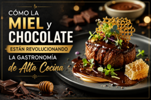 Cómo la miel y el chocolate están revolucionando la gastronomía de alta cocina