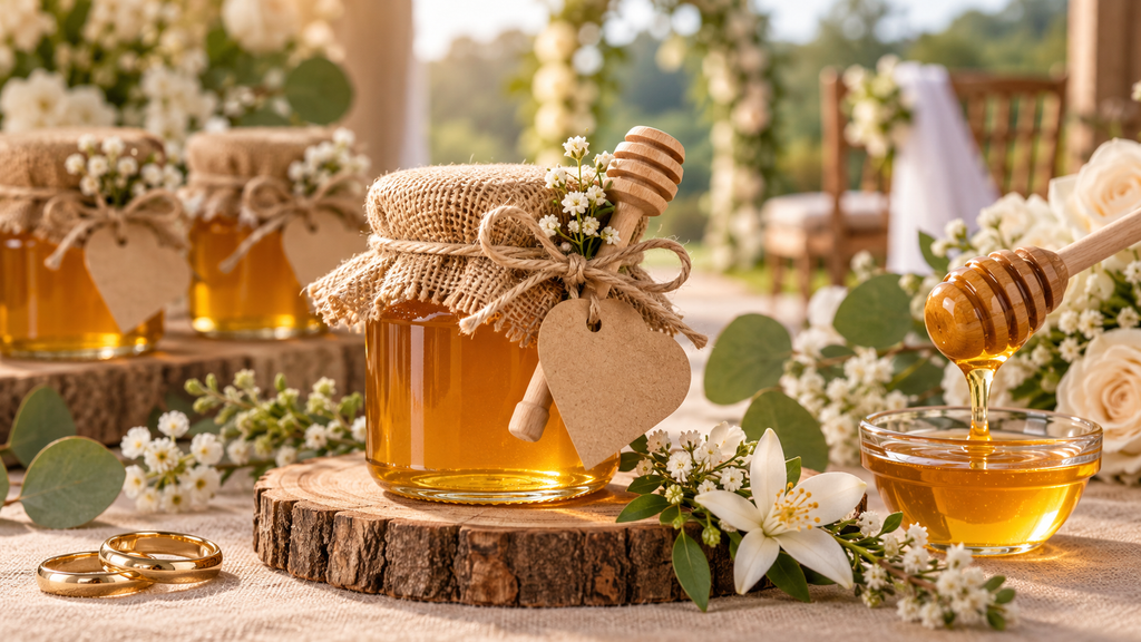 Miel como detalle: Guía definitiva para bodas y celebraciones